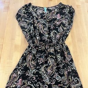 Stitch Fix Gilli Black Dress with Paisley